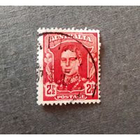 Марка Австралия 1942 год Король