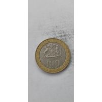 Чили 100 песос 2015