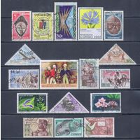 [2798] Конго. 17 гашеных марок.