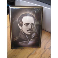 Плакетка настольная М.Ю. Лермонтов.