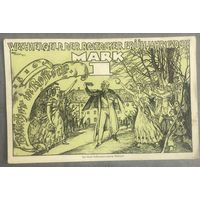 Нотгельд 1 марка 1922 год. Росток,. Веймарская республика