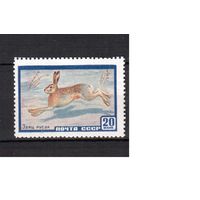 СССР-1960, (Заг.2318), **,  Фауна, Заяц
