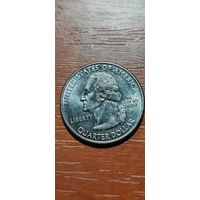США Штаты и территории 25 центов (квотер) северная Каролина 2001
