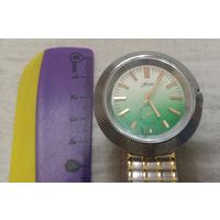 Наручные часы ЗИМ, СССР. На ходу.