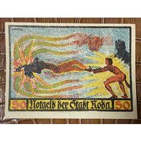 Нотгельд 50 пфеннигов 1921 год. Альтенбург,. Веймарская республика