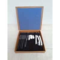 Набор вилок и ложек ,времен ссср ,в оригинальной коробке,