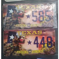 Номер сша Пенн или Техас