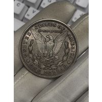 Доллар 1921 с шб , крупная серебряная монета! с рубля !!! без мц