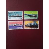 ГДР. 1981г. Корабли.