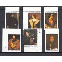 Живопись. Тициан. Мальдивы. 1989. 6 марок. Michel N 1329-1334 (16,0 е)