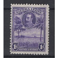 1932 Сиерра Леоне /Sierra Leone* 1d Георг V