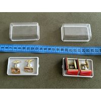 Три комплекта запонок СССР