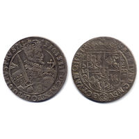 Орт 1622, Сигизмунд III Ваза, Быдгощ. Ав: конец легенды - PRVS:M+