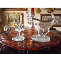 - КОЗЁЛ и МЫШЬ хрустальные