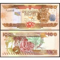 Соломоновы острова 100 долларов образца 2006 года UNC p30(1)