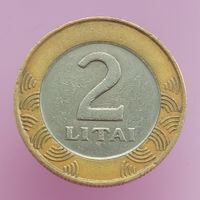 Литва 2 лита 1999