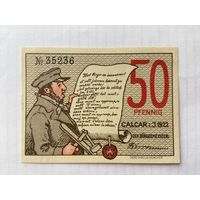 Нотгельд 50 пфеннигов. Калькар. Веймарская республика - 04
