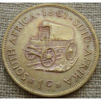 1 цент 1961 Южная Африка