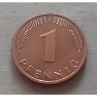 1 пфенниг, Германия 1991 D