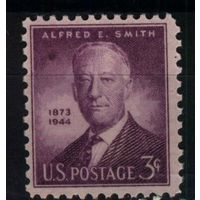 США - 1945 [Mi. 542]** Смит (1873-1944), губернатор штата Нью-Йорк.