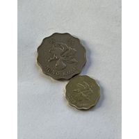 Гонконг 2 монеты