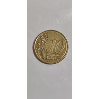 Франция 10 евроцентов 2016