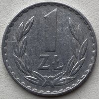 Польша 1 злотый 1977 г.