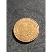 Германия 2 евроцента 2006 J