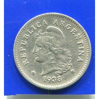 Аргентина 10 сентаво 1938