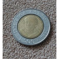 Италия 500 лир, 1994 500 лет со дня рождения Луки Пачоли