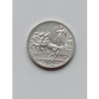 Италия 2 ЛИРЫ 1914 г. Виктор Эммануил III серебро