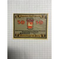 Нотгельд 50 пфеннигов 1921 год. -2112