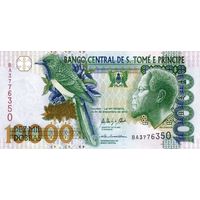 Сан Томе и принсипи 10000 добра образца 2013 года UNC p66d