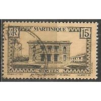 Мартиника. Императорский дворец. 1933г. Mi#131 в.