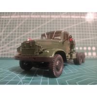 Масштабная модель КраЗ-221Б Седельный тягач Наш Автопром