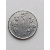 Индия. 1 рупия 2015 года. (4)