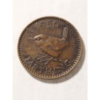 Великобритания 1 фартинг 1950
