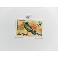 Антигуа 1976 птицы