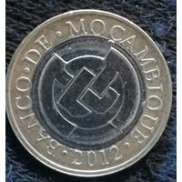 Мозамбик 10 метикалов 2012 г., KM# 140
