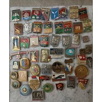 Города (цена за один значок)