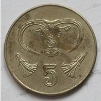 Кипр 5 центов 2004 год