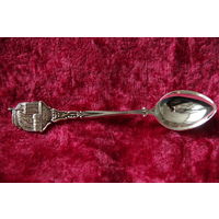 Ложка с серебрением сувенирная коллекционная  В3