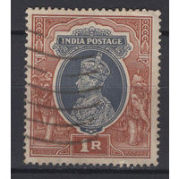1937 Индия  Георг VI Слоны SG#259 Used
