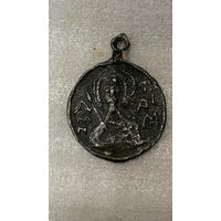 Иконка образок старинная Дмитрий (?) с рубля без мпц, быстро