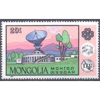 Монголия космос антенна связь