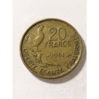 Франция 20 франков 1951