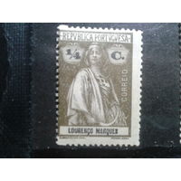 Мозамбик, колония Португалии, 1913.* Стандарт. Богиня Церера