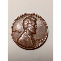 1 цент  США 1968 D  год