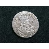 Орт 1624г. Сигизмунд . Уникальная передатировка. С рубля