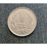 Польша. 1 злотый 1987